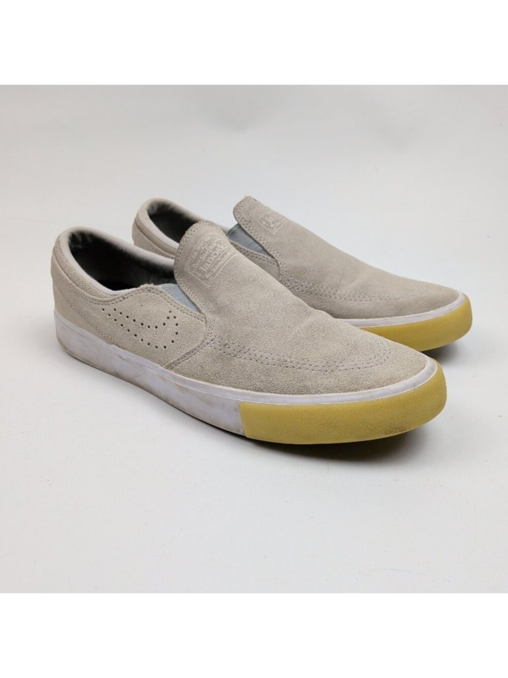 Nike SB Zoom Stefan Janoski Slip RM Off-White CD6613-100 Men 8.5 US Skateboard